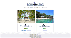 Desktop Screenshot of cocotravelsafaris.com